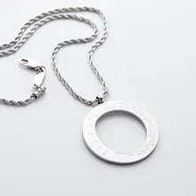 Beautiful Patience Moon Necklace | Men&Women