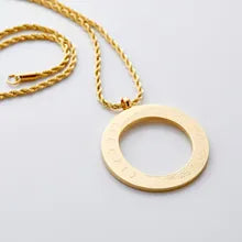 Beautiful Patience Moon Necklace | Men&Women