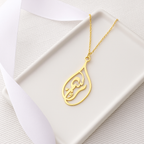 Arabic Calligraphy Name Necklace