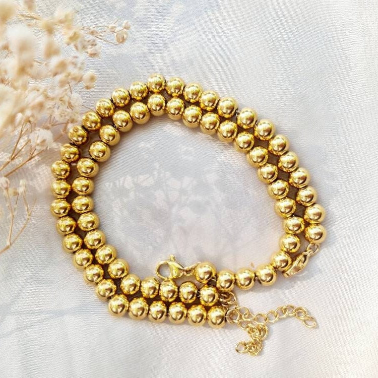 18k Gold Plated Islamic Bold Tasbih Bracelet