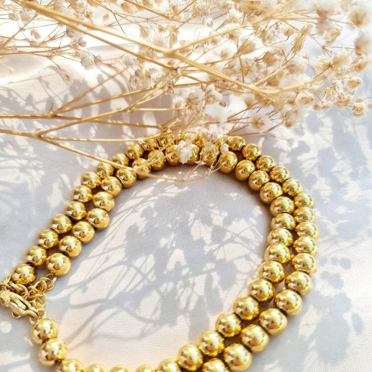 18k Gold Plated Islamic Bold Tasbih Bracelet