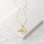 Arabic Calligraphy Name Necklace