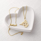 Arabic Calligraphy Name Necklace