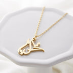 Arabic Calligraphy Name Necklace